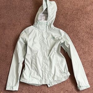 COPY - The North Face MINT color light rain jacket